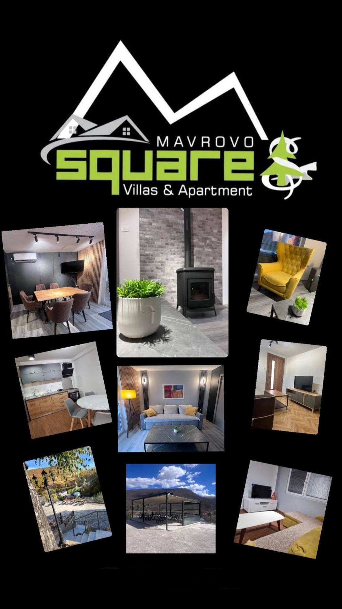 Mavrovo Square " Villas & Apartment " Екстериор снимка